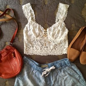 New without tags! Free people lace bralette